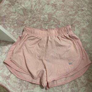 Nike Women's Light Pink Athletic Shorts